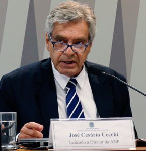 Plenário do senado aprova nomeação de José Cesário Cecchi para diretoria da ANP